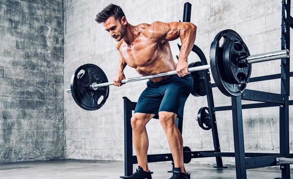 
                  Barbell Bent Over Row