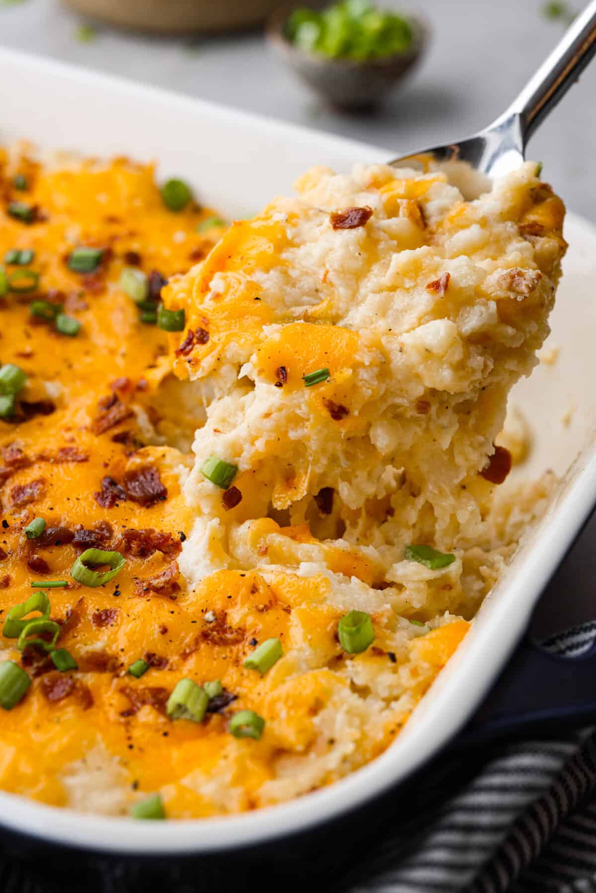 
                  Twice Baked Potato Casserole