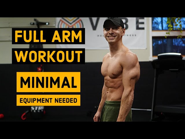
                  GROW YOUR ARMS - FULL Workout (Minimal Equipment Needed)