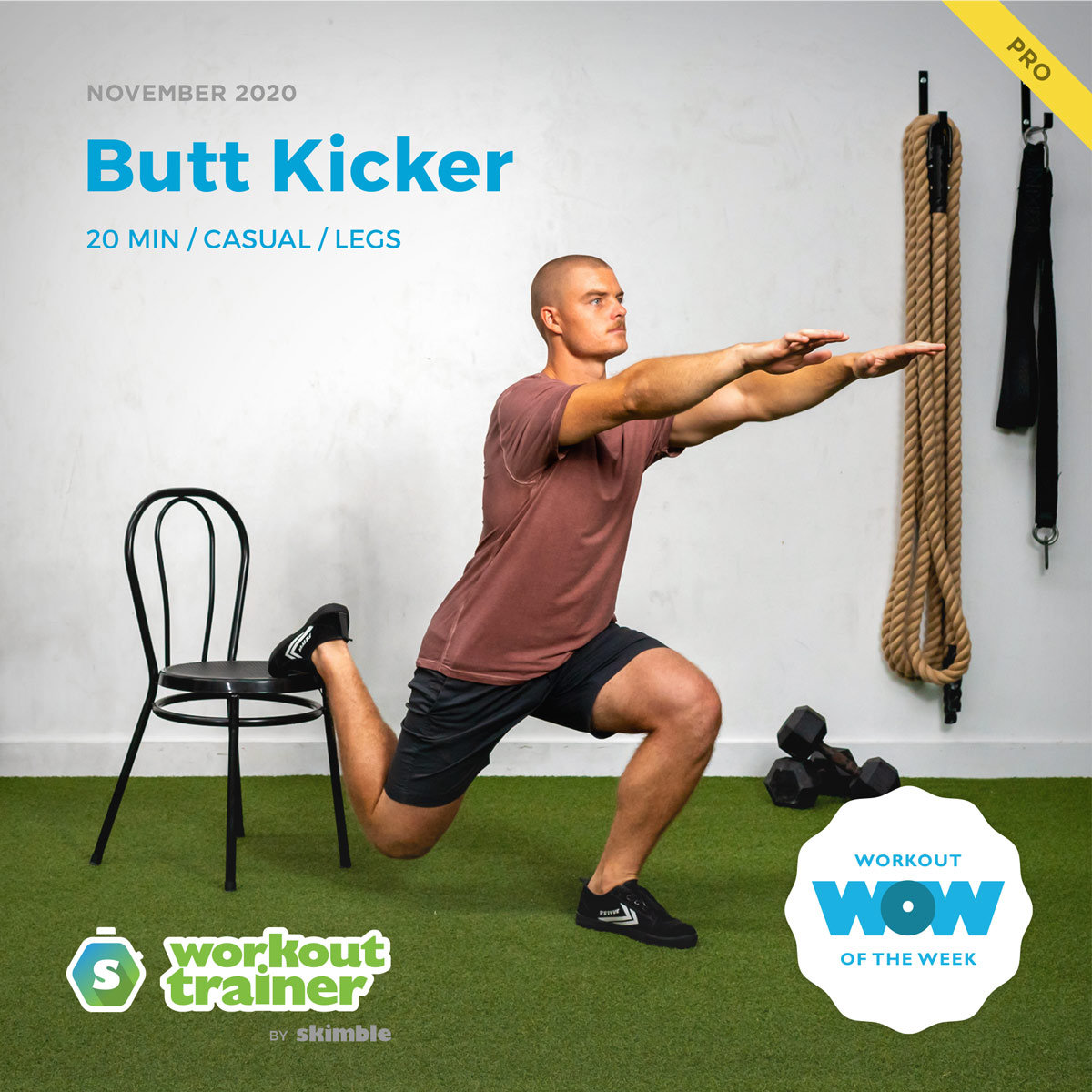 
                  Skimbles Pro Workout of the Week: Butt Kicker