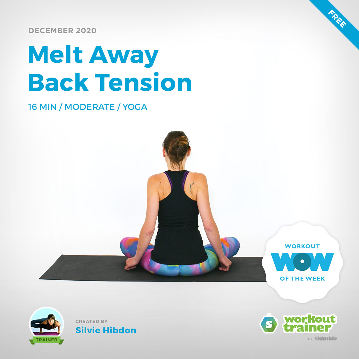
                  Skimbles Free Workout of the Week: Melt Away Back Tension (by Trainer Silvie Hibdon)