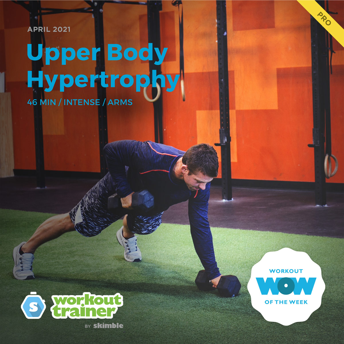 
                  Skimbles Pro Workout of the Week: Upper Body Hypertrophy